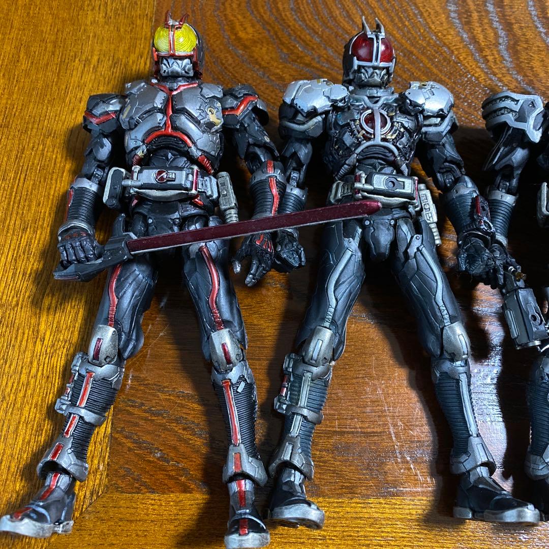 S.I.C 仮面ライダー4点　ジャンク品