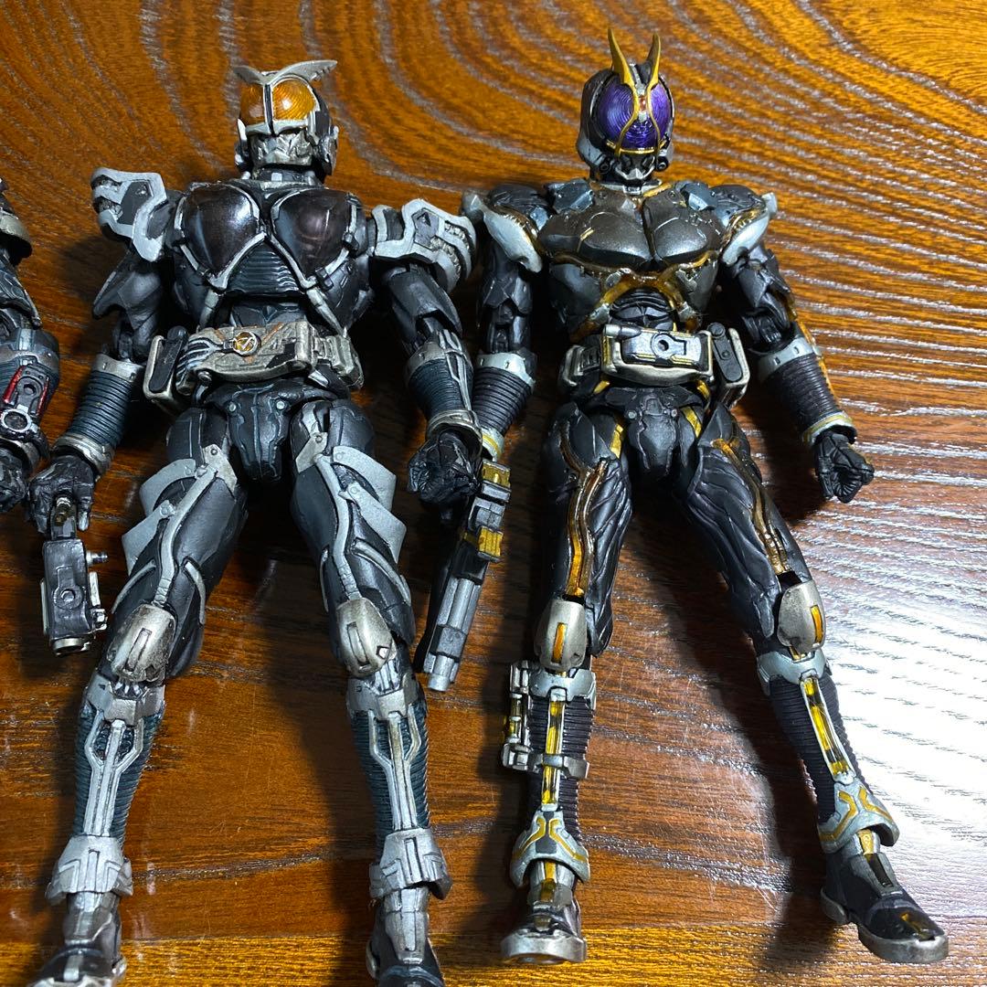 S.I.C 仮面ライダー4点　ジャンク品