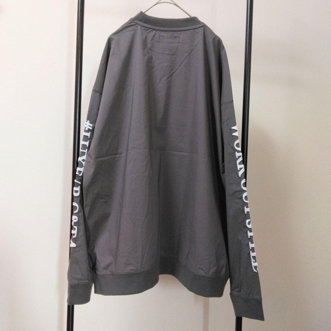 [サンプルSALE /D339 ] LUXE/R ナイロン布帛プルオーバー