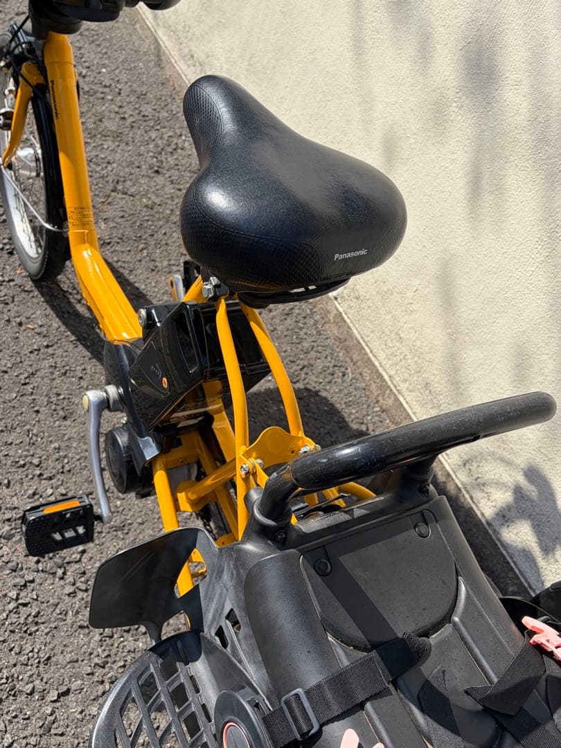 電動自転車 Panasonic ギュット 前後子供乗せ 引き取り限定