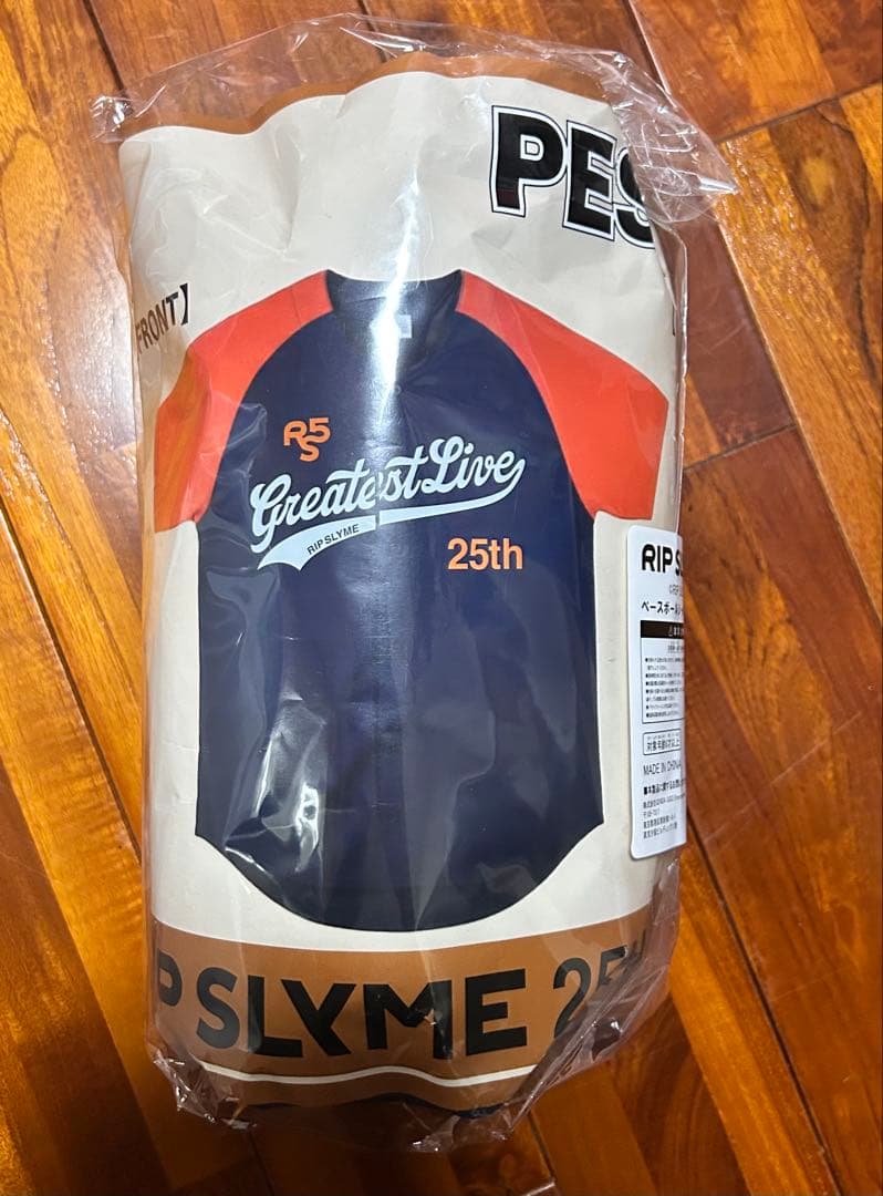 【新品保管中】RIP SLYME PES ベースボールシャツ