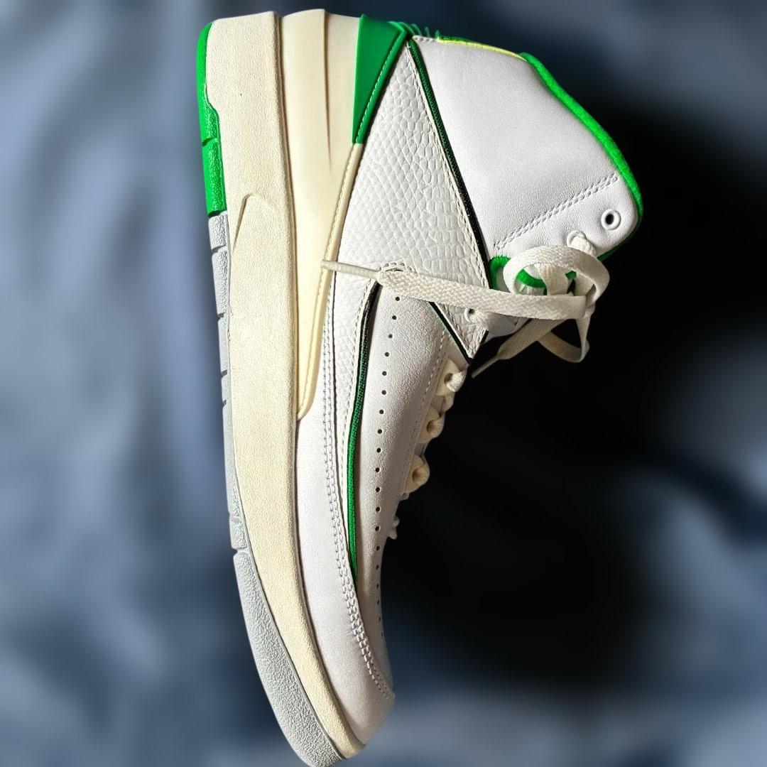 NIKE AIR JORDAN 2 RETRO ホワイト/グリーン