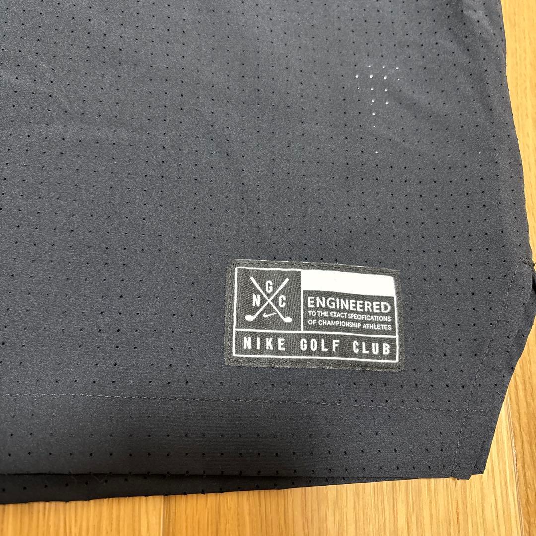 NIKE GOLF ハーフジップシャツ DRI FIT 黒 XL