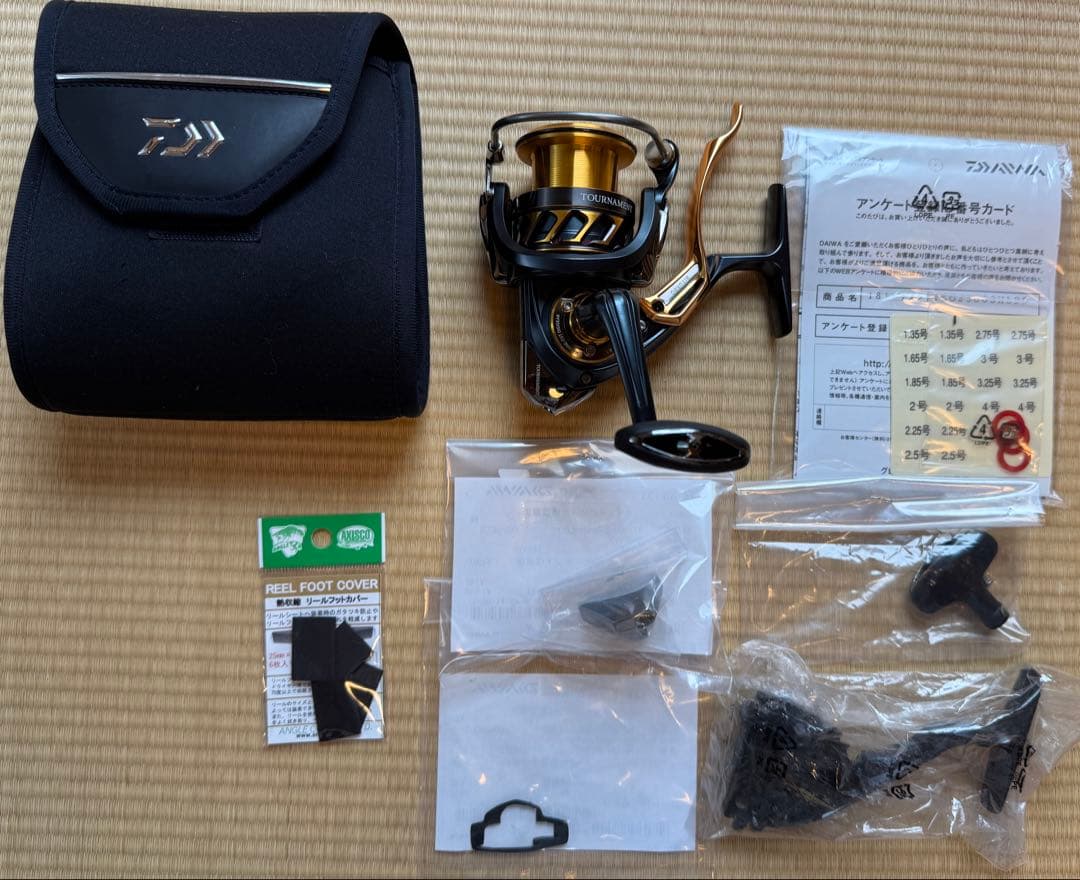 ダイワ 18トーナメントISO 2500SH-LBD 極上品