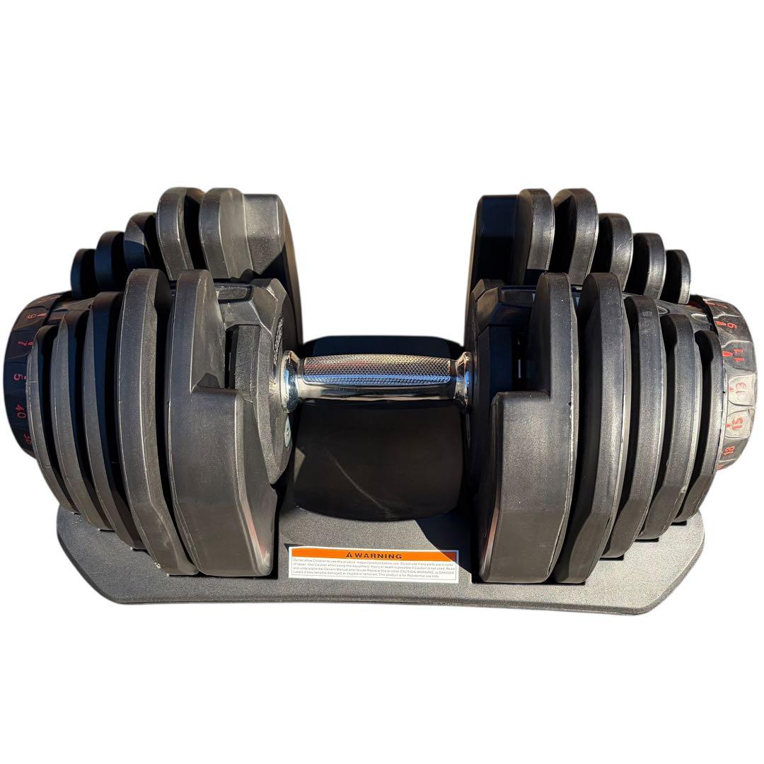 【動作確認済】DUMBBELL 可変式ダンベル 40kg ②