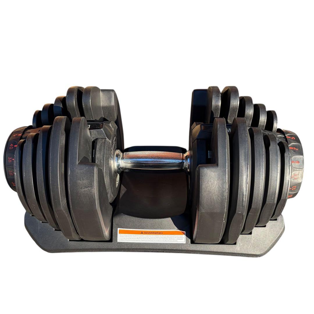 【動作確認済】DUMBBELL 可変式ダンベル 40kg ②