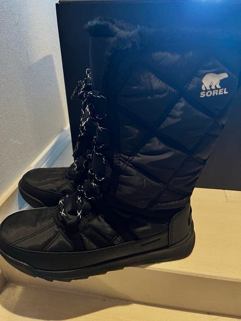 超美品☆SOREL ウィンターブーツ 黒