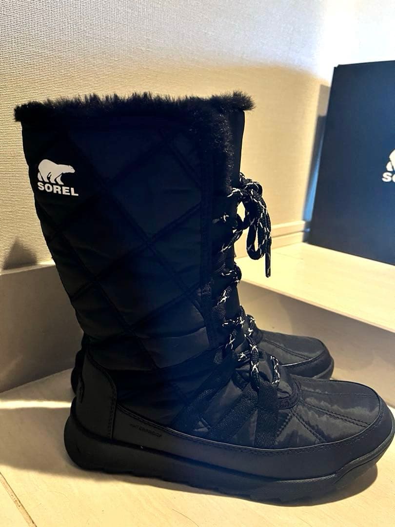超美品☆SOREL ウィンターブーツ 黒