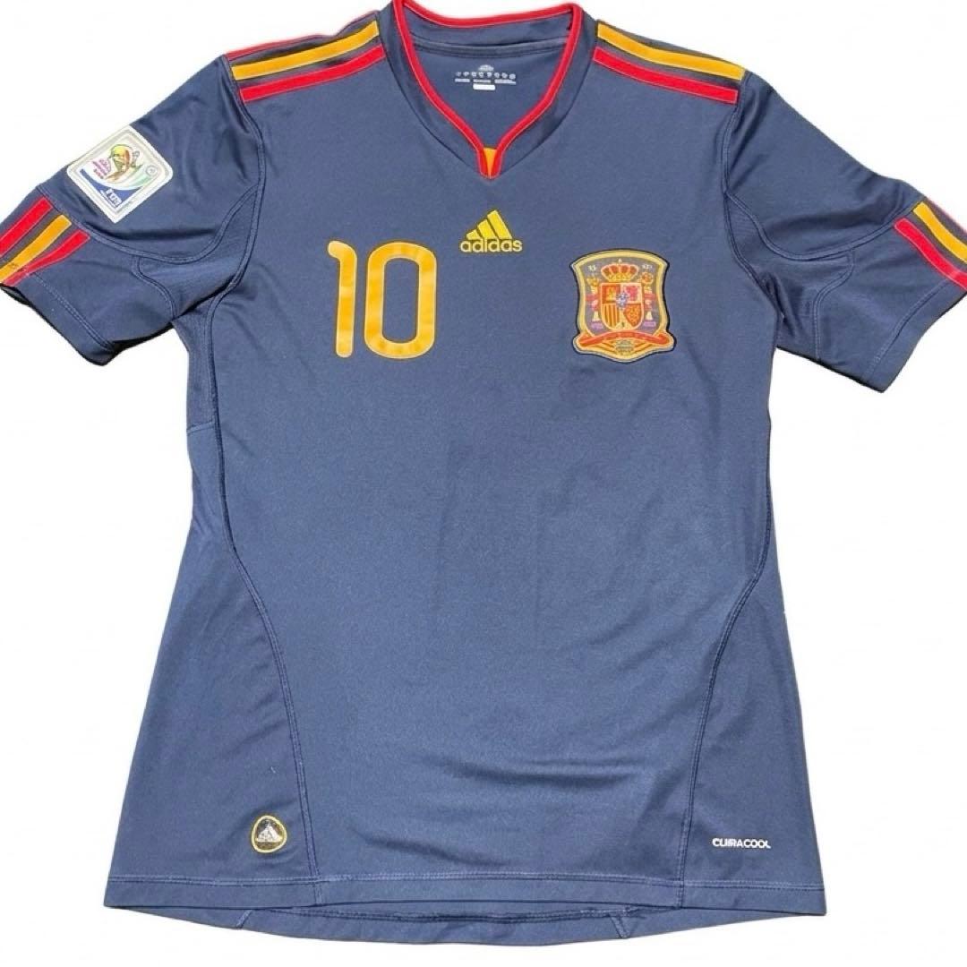 【正規品】スペイン代表 2010 W杯 アウェイ ファブレガス パッチ付