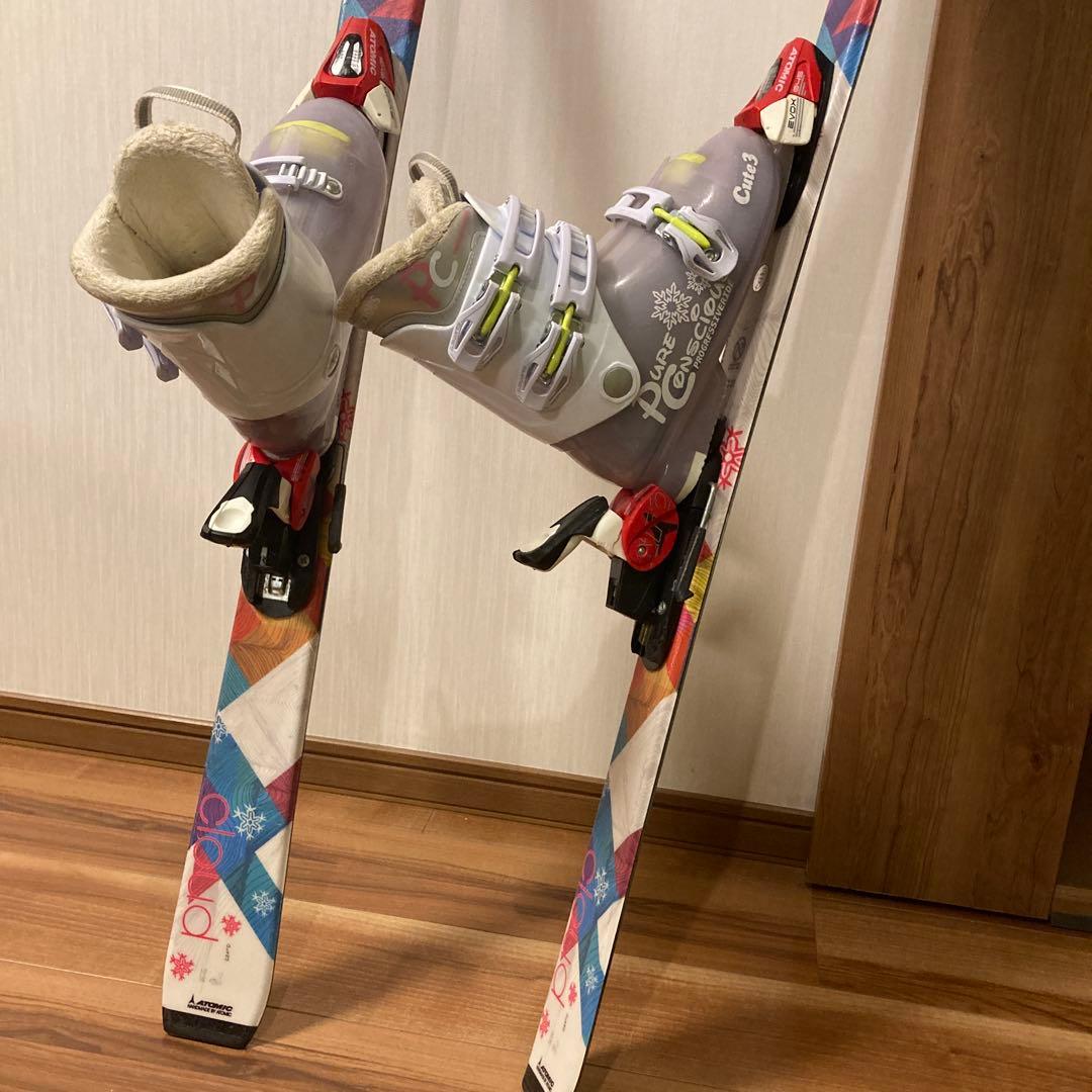 Atomic スキー　セット　140cm