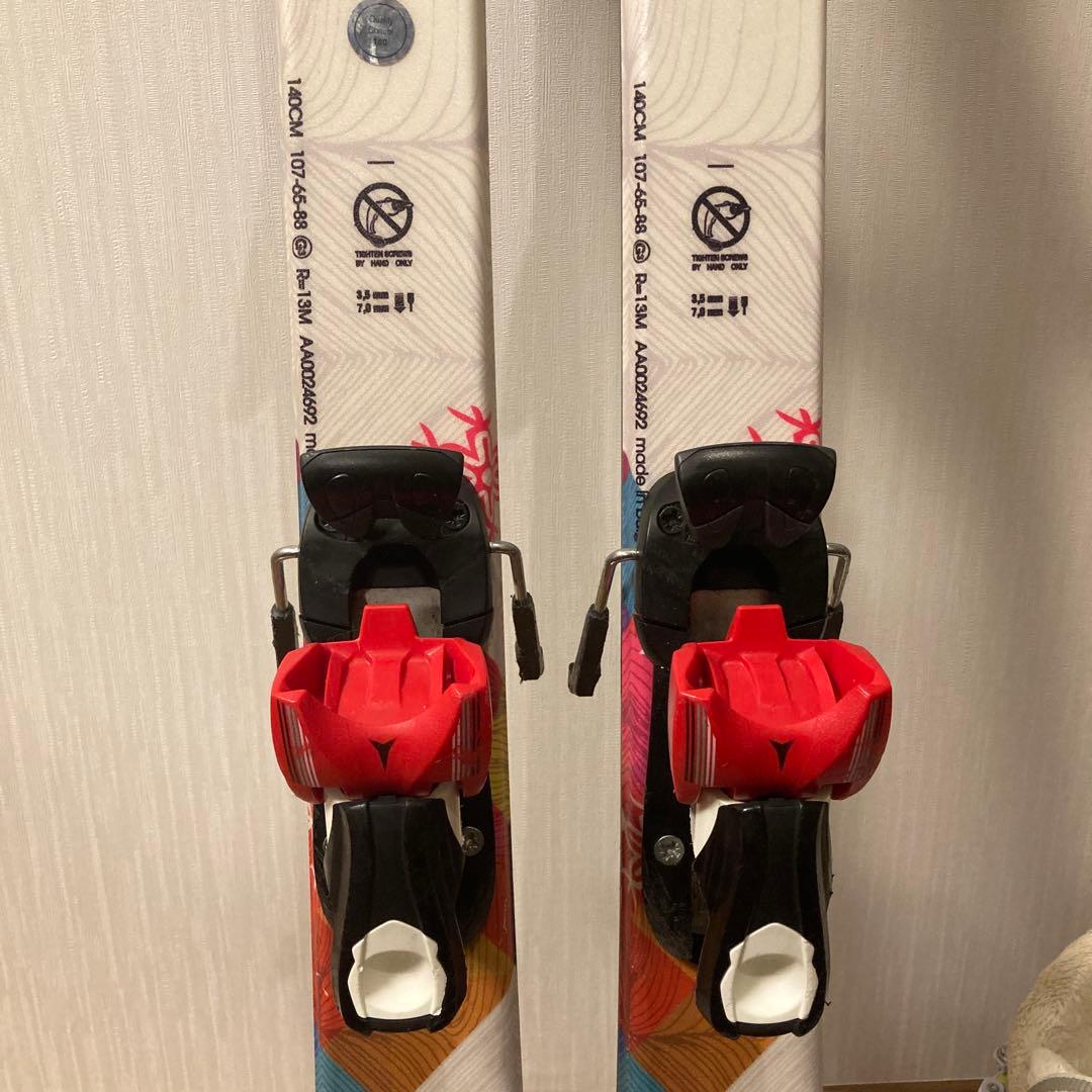Atomic スキー　セット　140cm