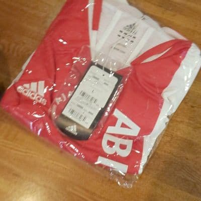 アヤックス04-05`選手仕様ホーム用半袖ユニフォーム