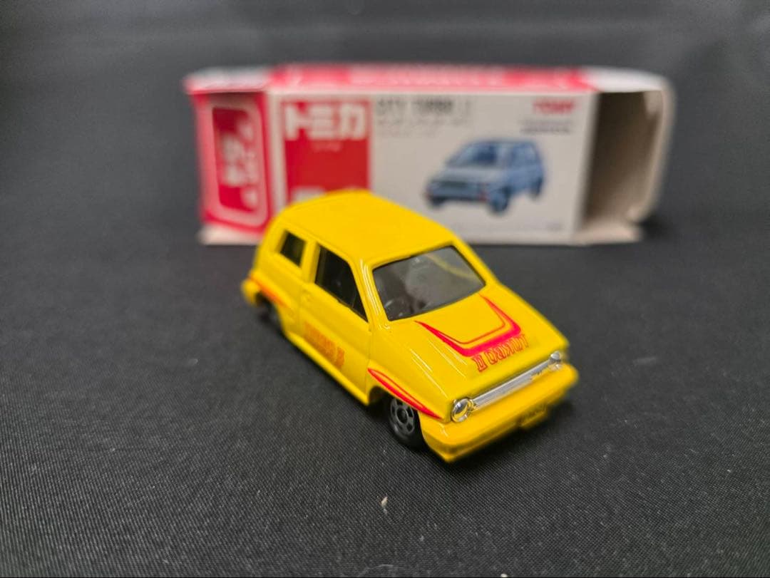 トミカ赤箱54 ホンダシティターボⅡ(日本製)小田急レア