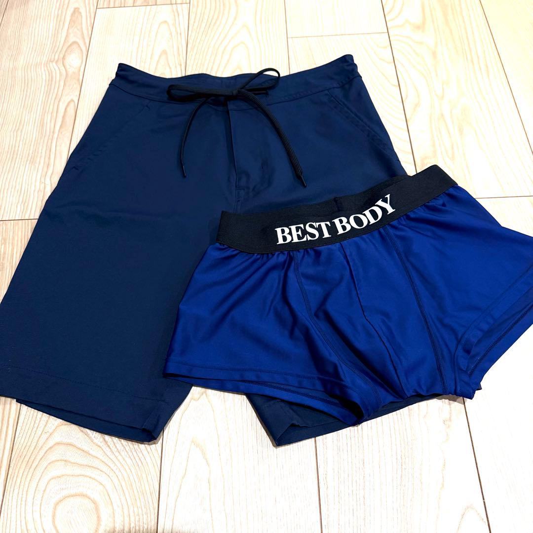 【BEST BODY JAPAN】ショートパンツ ボクサーパンツ set