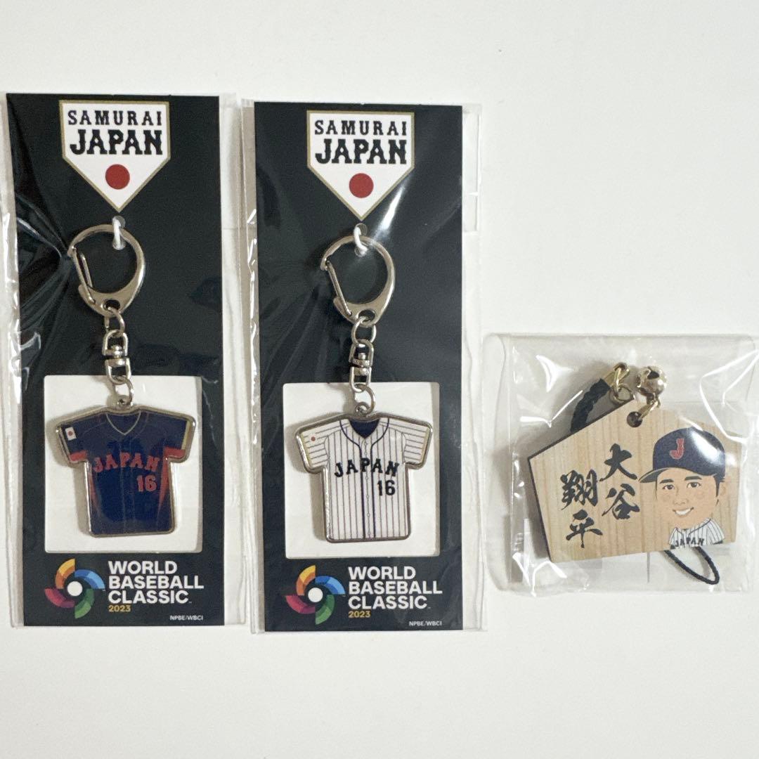 大谷翔平　WBC ベア　くま　缶バッジ　アクキー　キーホルダー