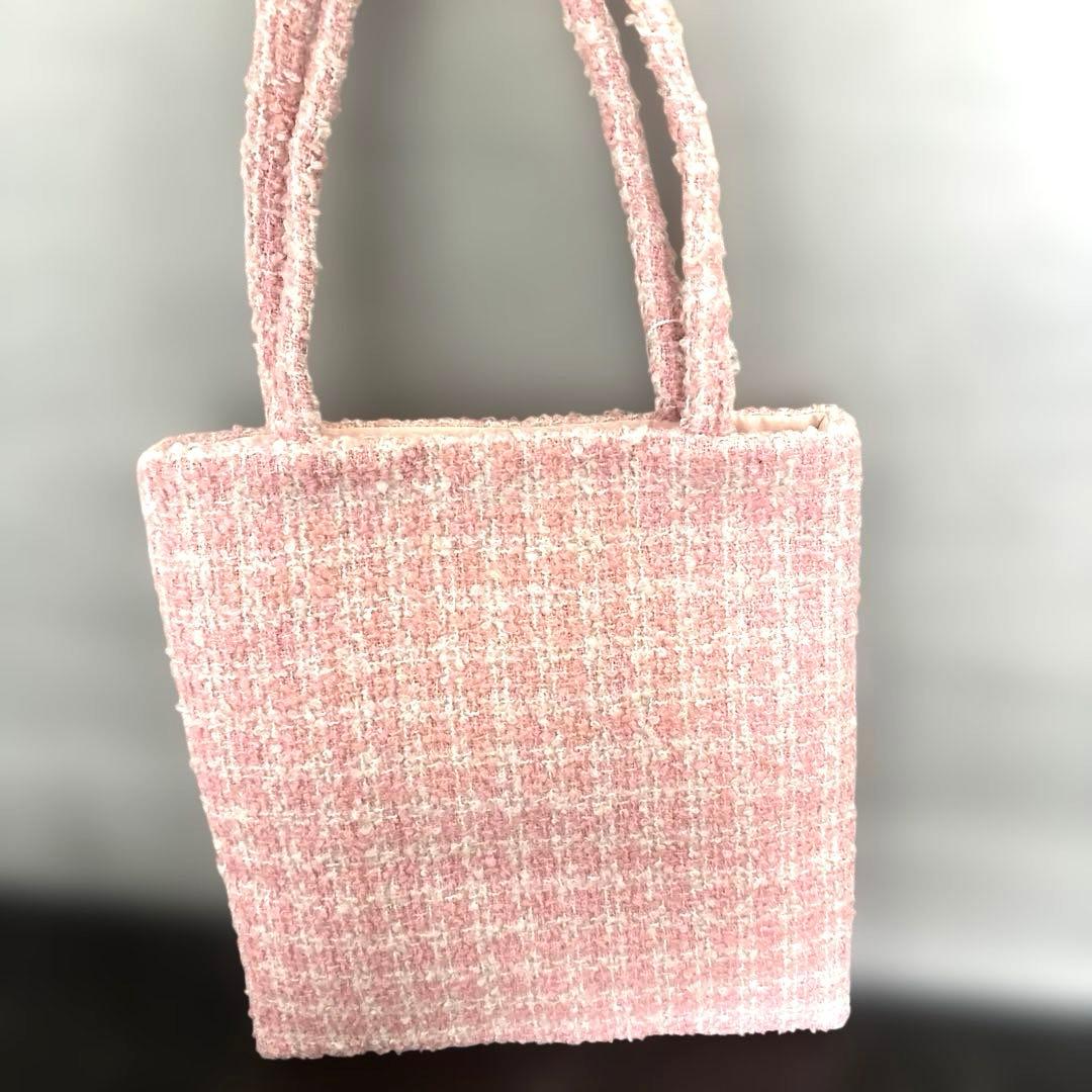 CHANEL ノベルティ　トートバッグ　ツイード