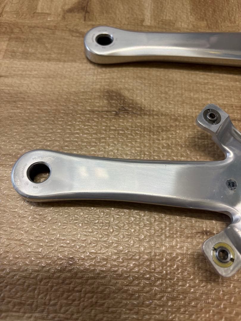SHIMANO クランクFC-7710　165mm njs VIA ピスト