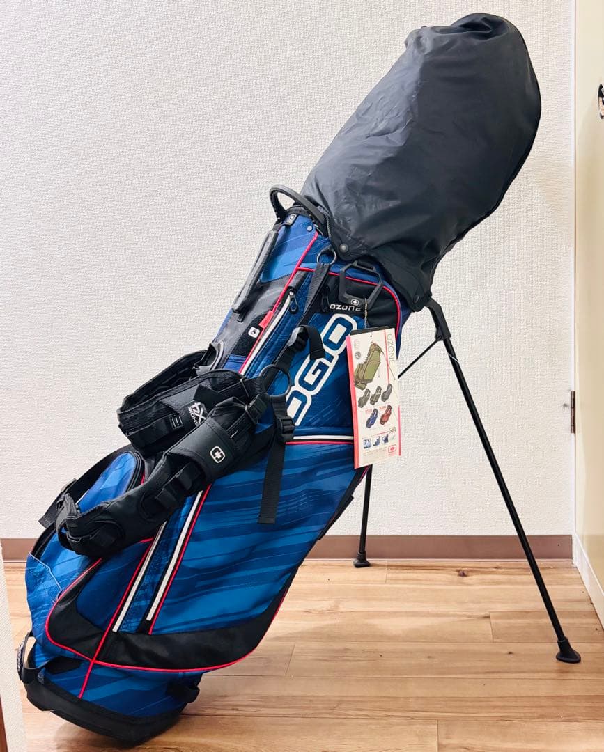 希少 OGIO オジオ OZONE スタンド キャディバッグ 軽量 9.5型