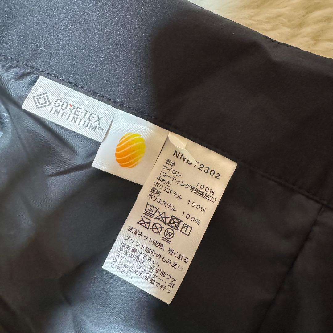 THE NORTH FACE マルチシェルブランケット ベビー ブラック ダウン