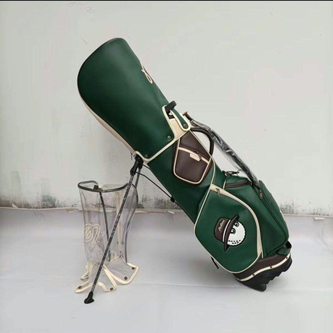 malbon golf マルボン キャディバッグ グリーン新品