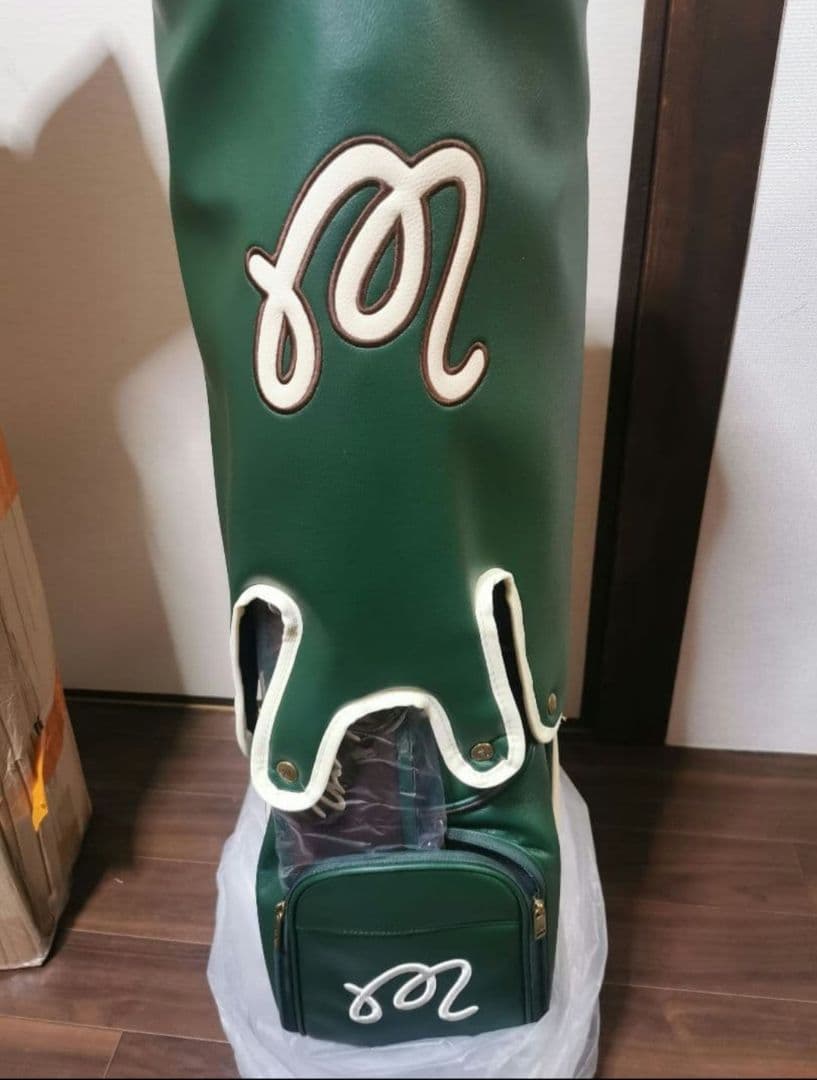 malbon golf マルボン キャディバッグ グリーン新品