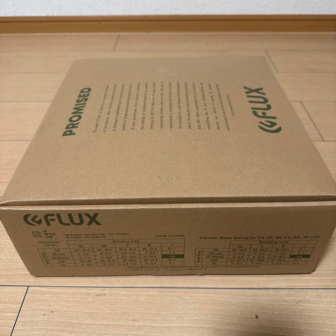 FLUX バインディング　XF チームMサイズ　2022モデル