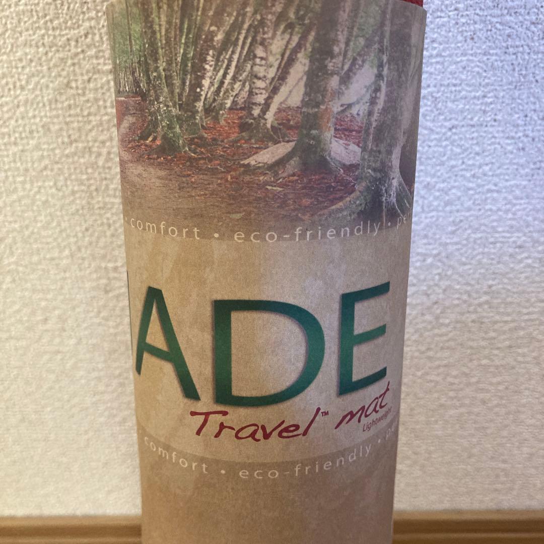 未使用★JADE トラベル ヨガマット 廃盤カラー　セドナ レッド