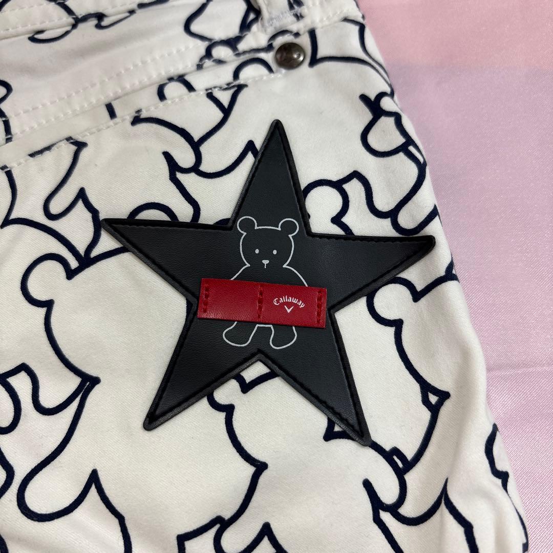 キャロウェイ超美品Callaway ベア柄 レディースパンツ