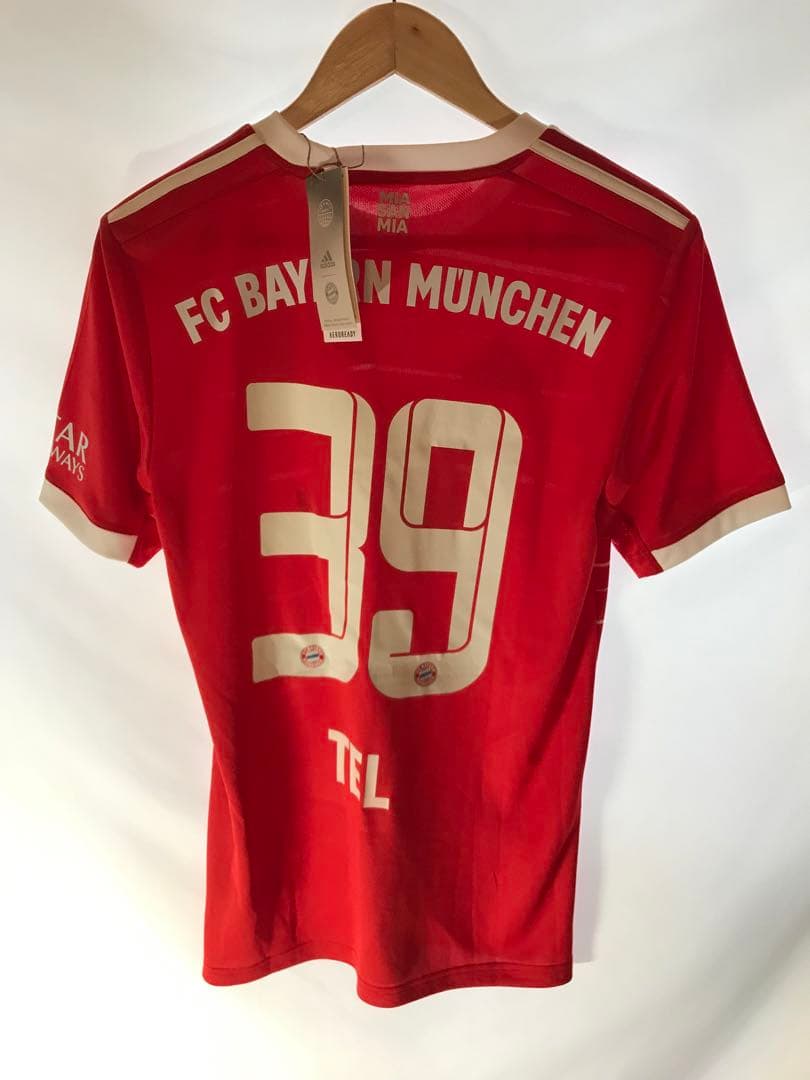 新品正規品adidas バイエルン「39」マティス・テル 半袖 M ユニフォーム