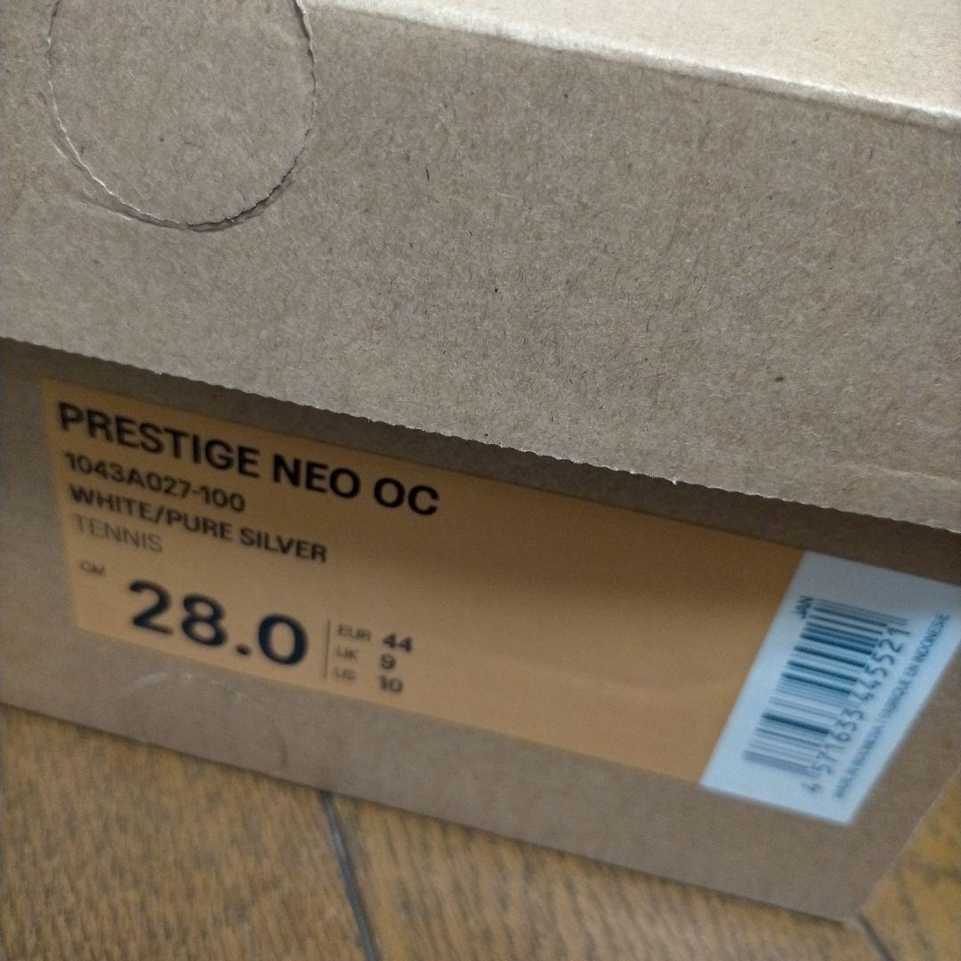 【新品未使用】アシックス テニスシューズ プレステージネオ OC 28cm