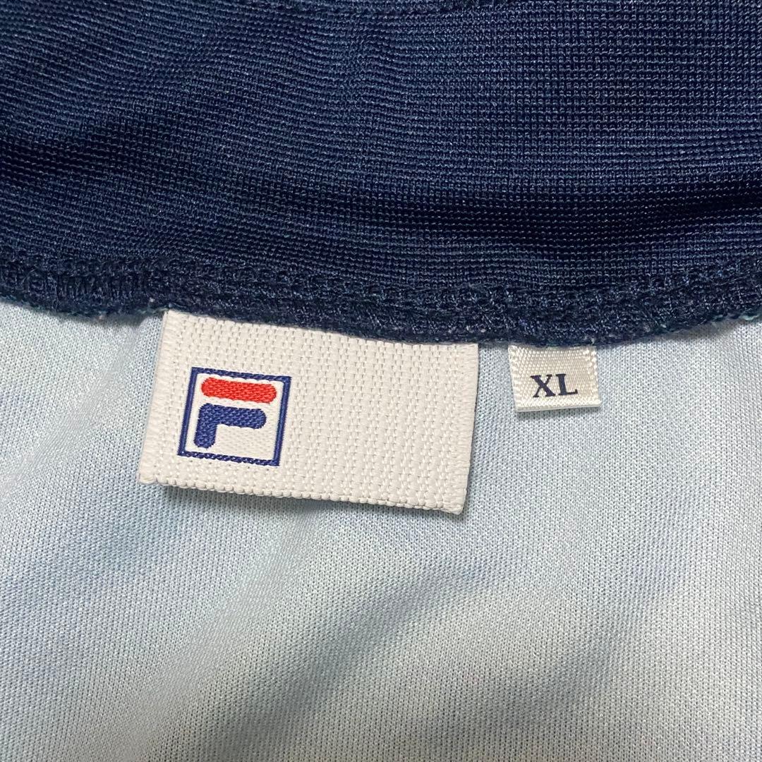 フィラFILA 総柄シャツ&フレアスコート上下セットアップ XL テニスウェア