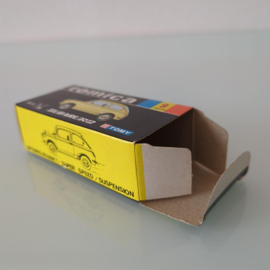 黒箱 トミカ SUBARU R2 色指定箱