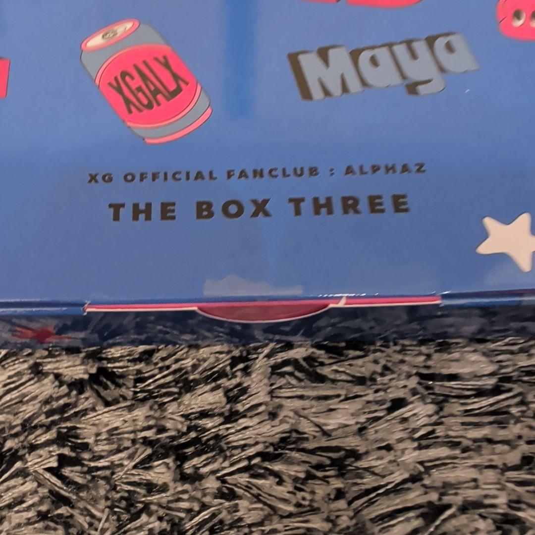 XG THE BOX3 ファンクラブ特典