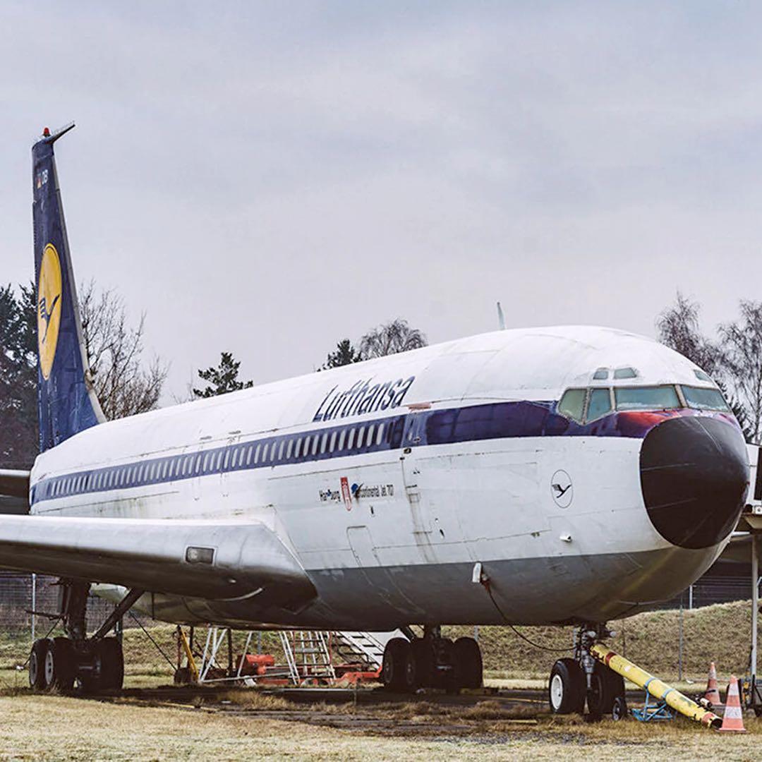ルフトハンザ航空 B707-430 Aviationtag 特殊柄