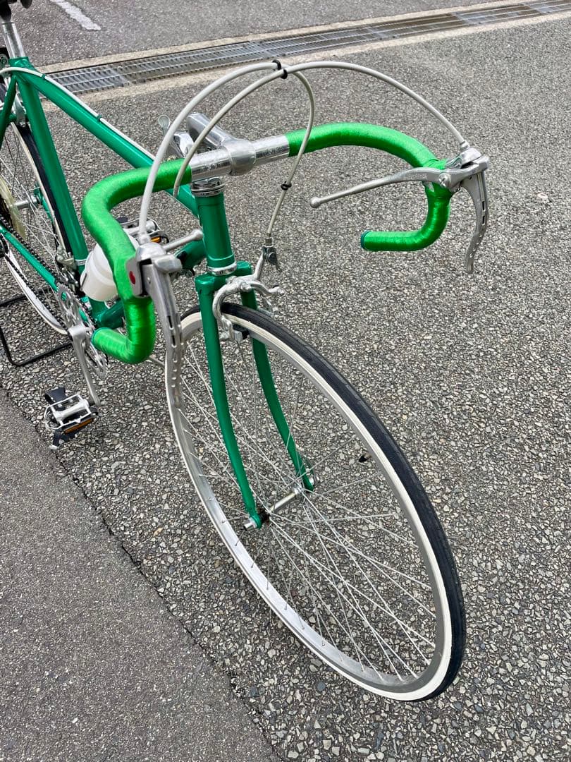 ほぼ未使用の80'S オーダー？クロモリスポルティーフ ランドナー 整備して納車
