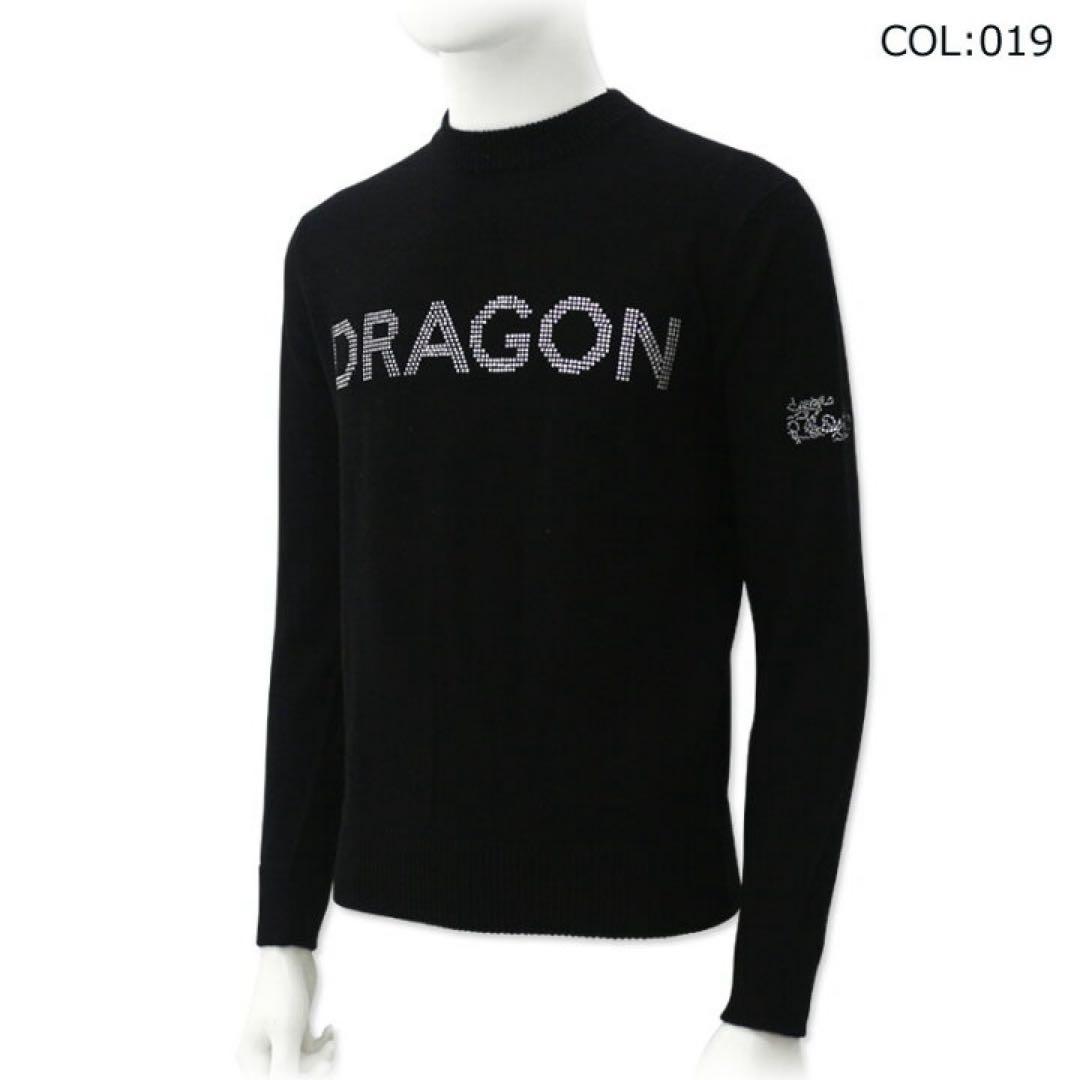Dance With Dragon メンズカシミアセーター　【レッド】