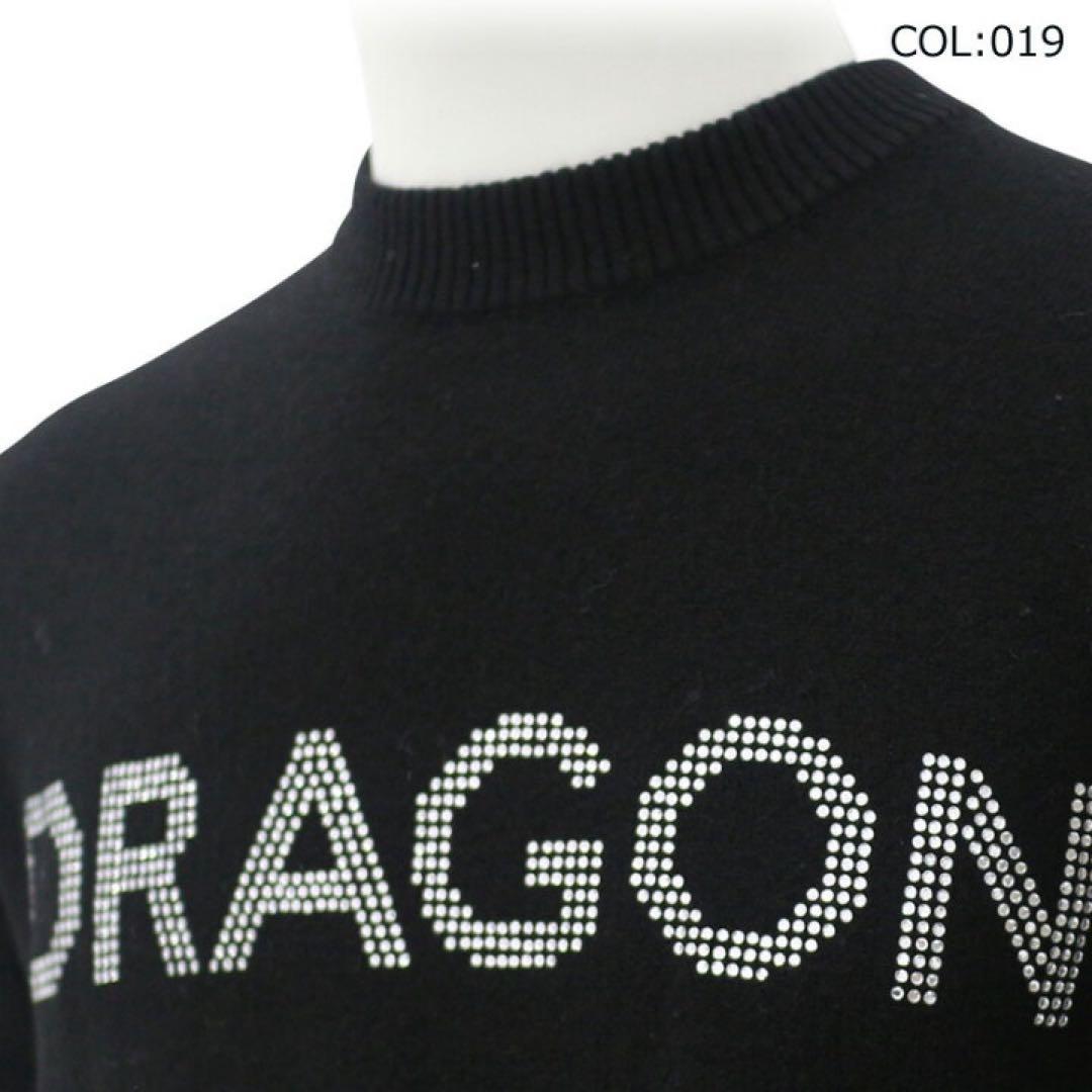 Dance With Dragon メンズカシミアセーター　【レッド】