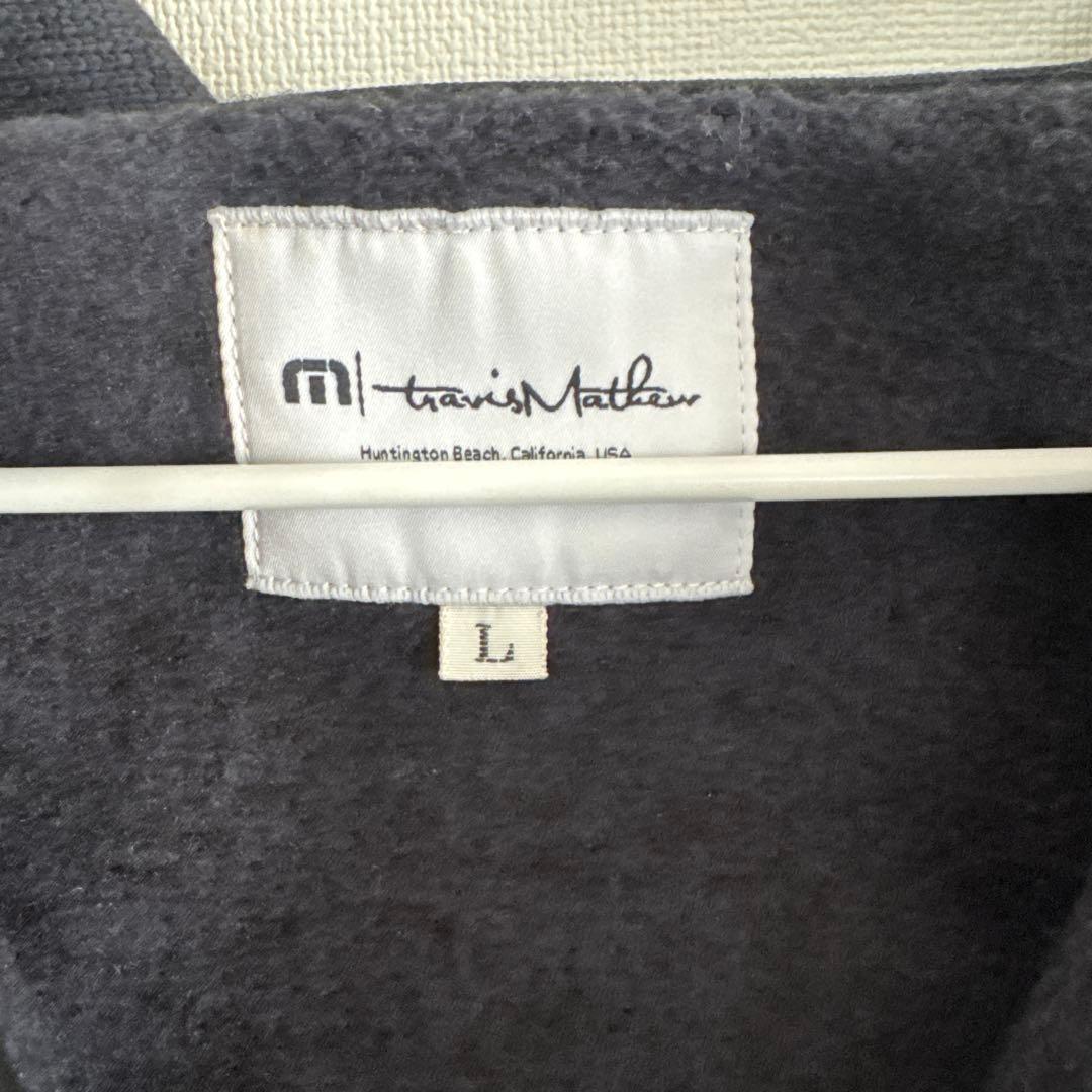 travisMathew フード付き　パーカー　ネイビー