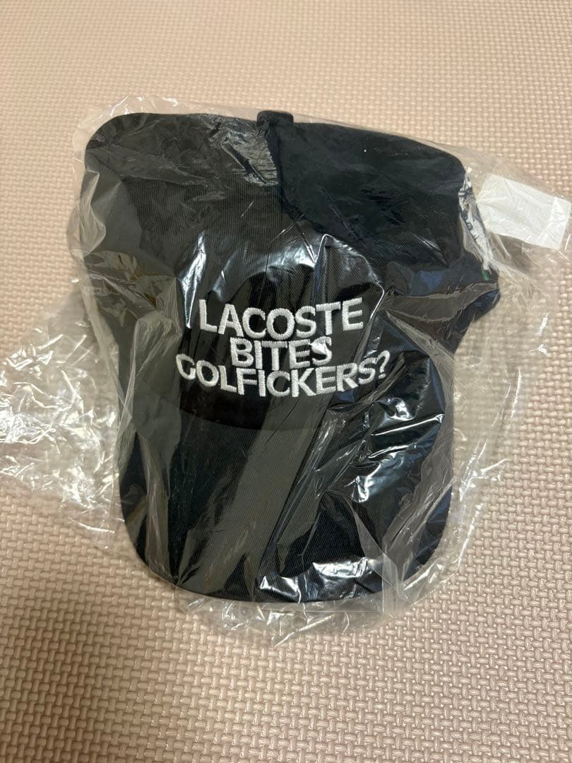 メンズウェア LACOSTE x Golfickers \"Cap\" -Black-