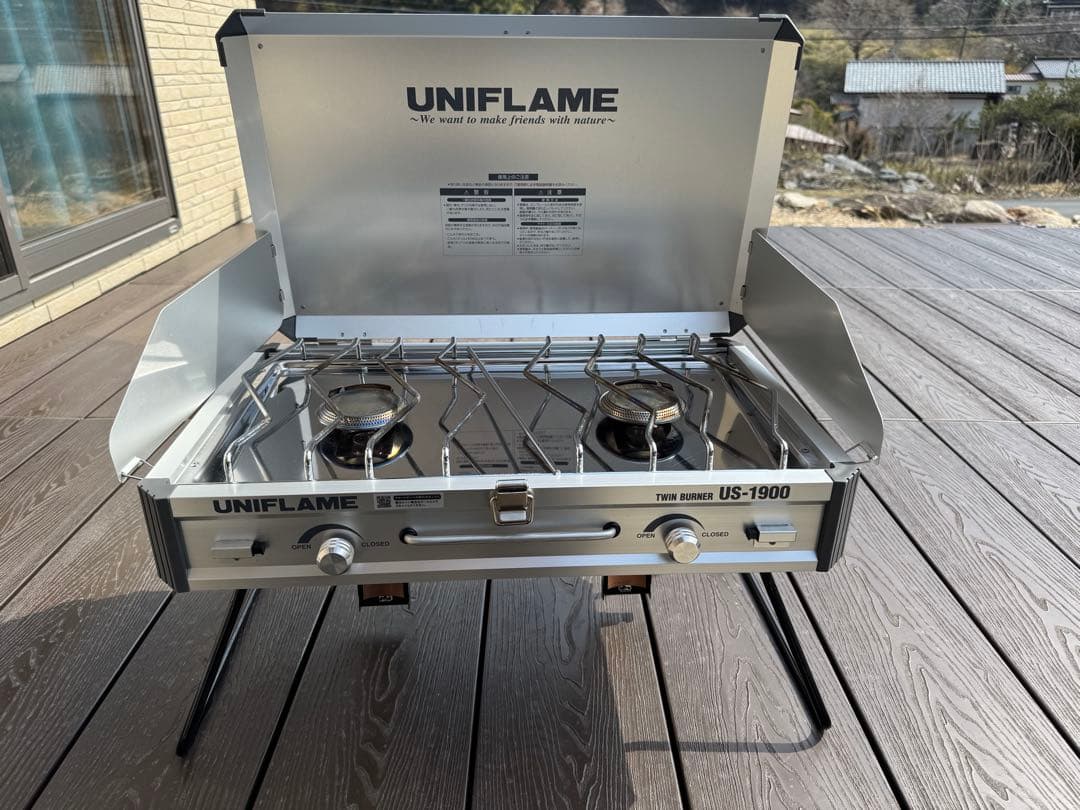 UNIFLAME ツインバーナー US-1900
