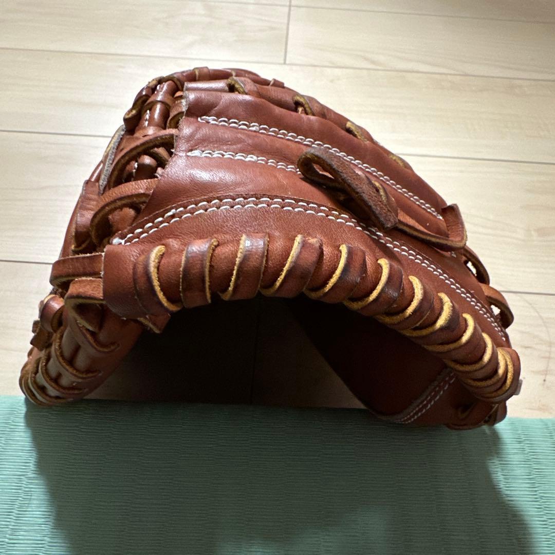 と*9様 10,000円スタート ハイゴールド　左投げ用キャッチャーミット　軟式