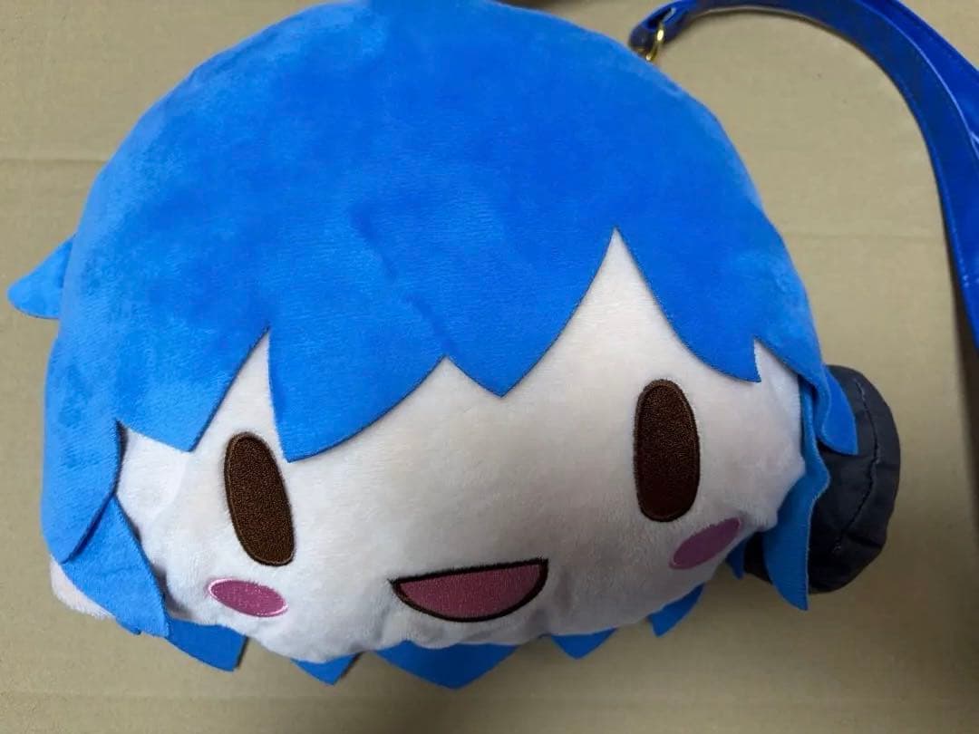 ふわぷち　KAITO フェイスショルダーバッグM