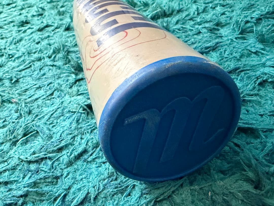 【美品】マルッチ ワニクラッシャー青ワニ 78cm 未使用バットケース付
