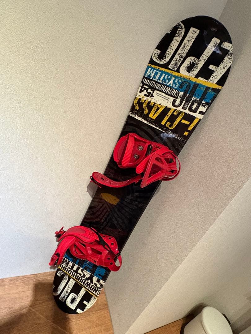 EPIC スノボー板+ビルディング(154cm M/L) バッグ付