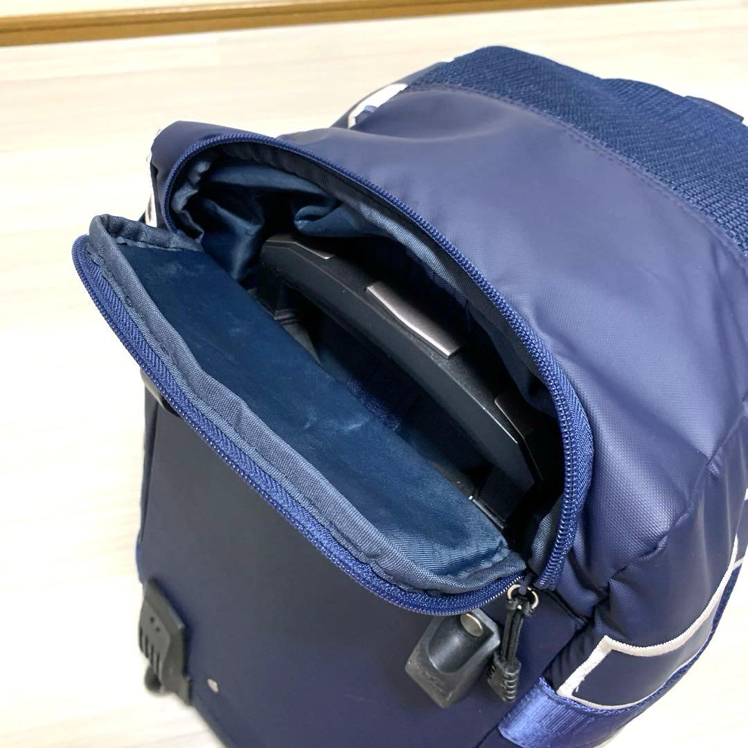 【美品】パーリーゲイツ アウトロゴ キャリー型 ロッカーバッグ ボストンバッグ