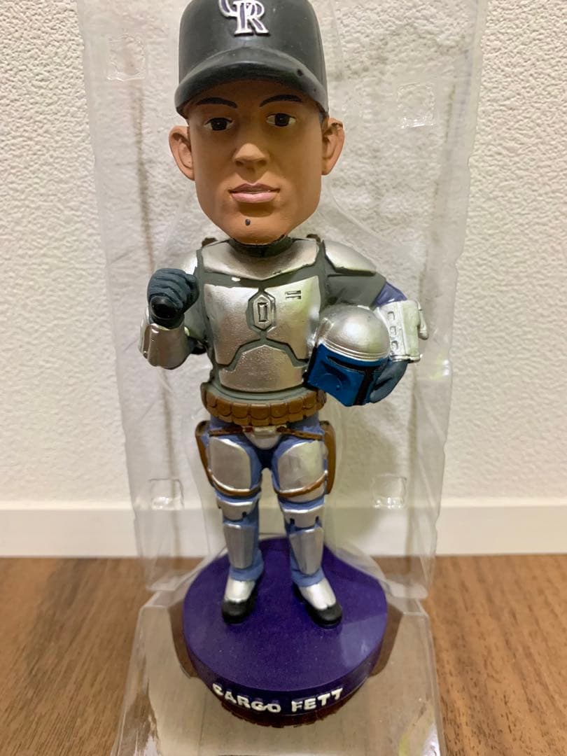 新品　ボブルヘッド人形　カルロス・ゴンザレス　カーゴ・フェット　スターウォーズ