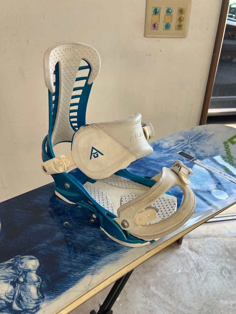 ROSSIGNOL 布施忠モデル　BURTON UNIONバインディング　板2枚
