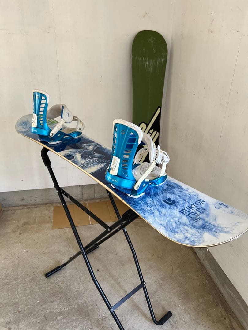 ROSSIGNOL 布施忠モデル　BURTON UNIONバインディング　板2枚