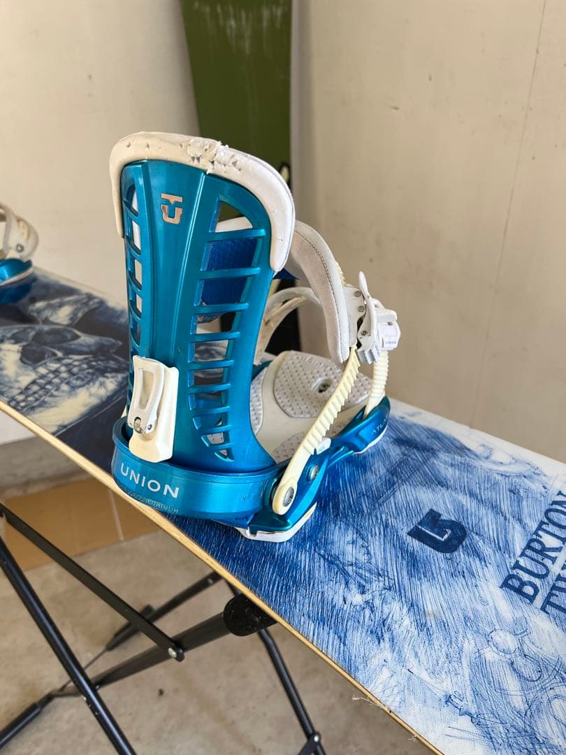 ROSSIGNOL 布施忠モデル　BURTON UNIONバインディング　板2枚