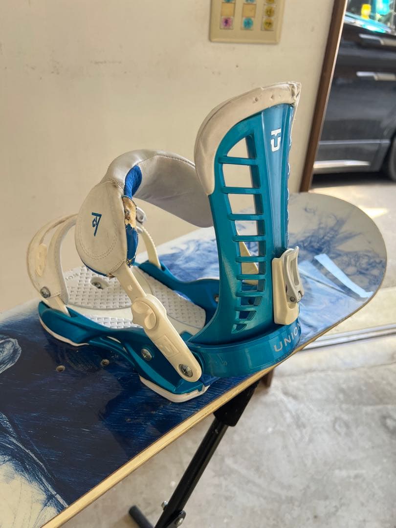 ROSSIGNOL 布施忠モデル　BURTON UNIONバインディング　板2枚